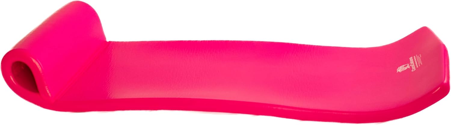 Cococabana Cococabana Foam Pool Float 74” – 74” foam pool float, vinyl‑coated, with headrest, side view, premium