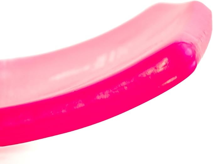 Cococabana Cococabana Foam Pool Float 74” – 74” foam pool float, vinyl‑coated, with headrest, pink stripes, luxury